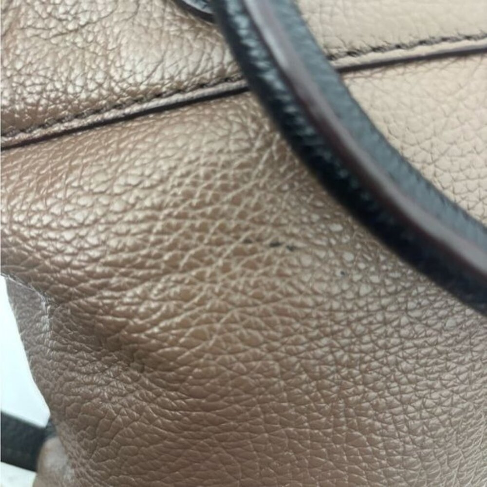 Brighton Sullivan Bag Leather Two Tone Color Block Crossbody Boho Retro Normcore - Picture 11 of 12